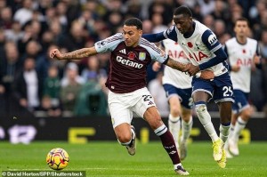 邮报：热刺加入摩根-罗杰斯争夺战，马竞或考虑大马丁