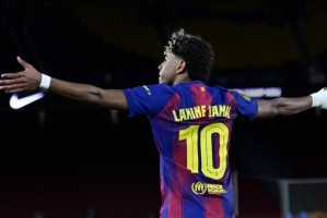 b体育官网-亚马尔：感谢与我们同在的巴萨球迷，接下来的赛季仍值得期待